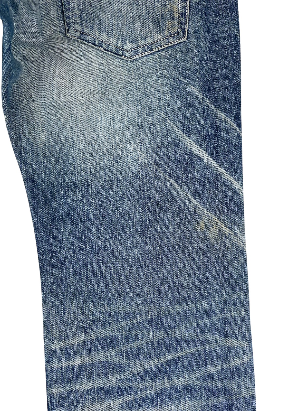 Distressed Denim - Patchwork Distressed Stunning Lure, Trashed Ripped Jeans - 20