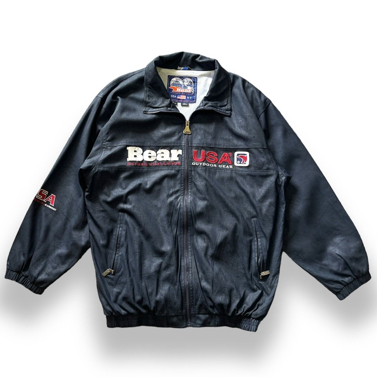 Bear USA Vintage Sweater Zipped Jacket - 19