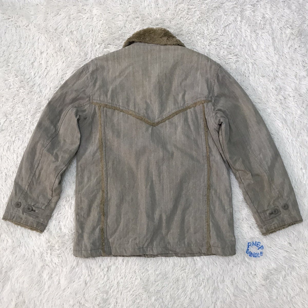 Japanese Brand - Jeaning Garage jacket sherpa inside - 2