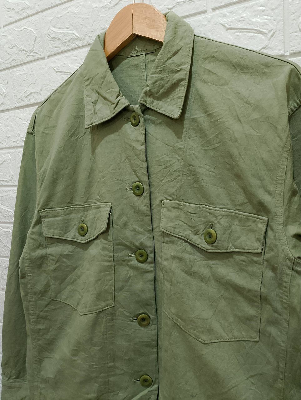 Archival Clothing - Macphee Military OG-107 Design Long Sleeve Shirt Jacket - 5