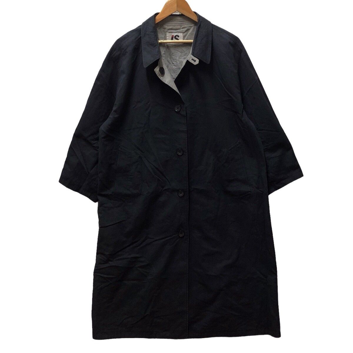 Vintage issey miyake oversize reversible cotton coat - 1