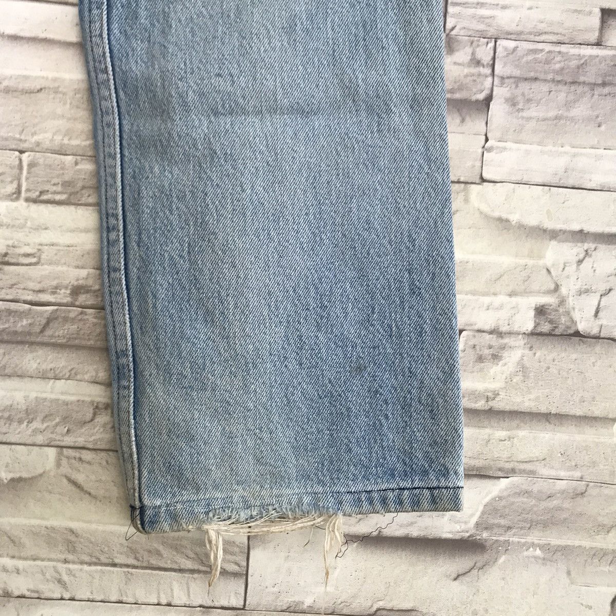 Vintage 80s Levis 501 Distressed Butler Jeans Made in USA - 17