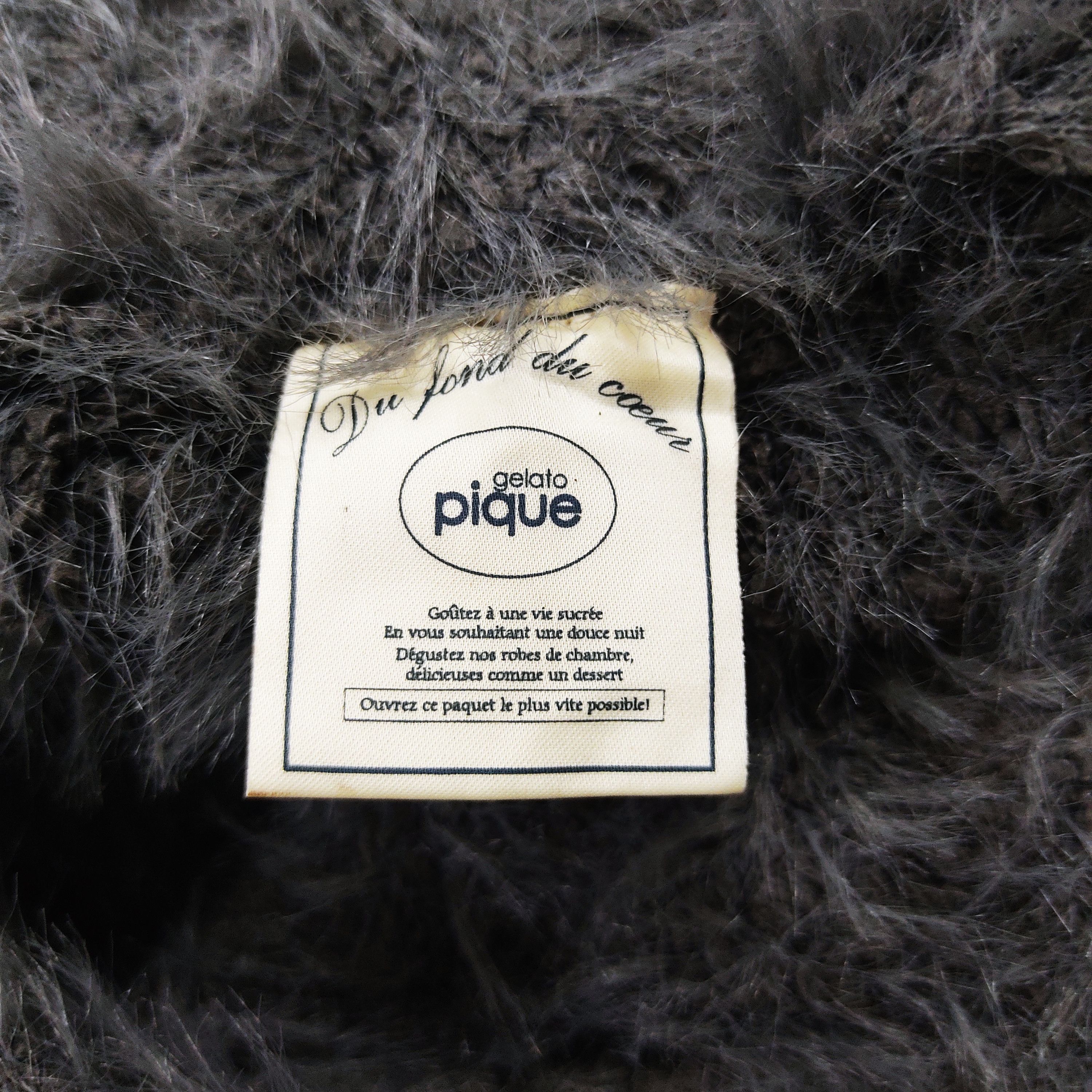 Japanese Brand - GELATO PIQUE Fluffy Mohair Fur Flare Pants - 8