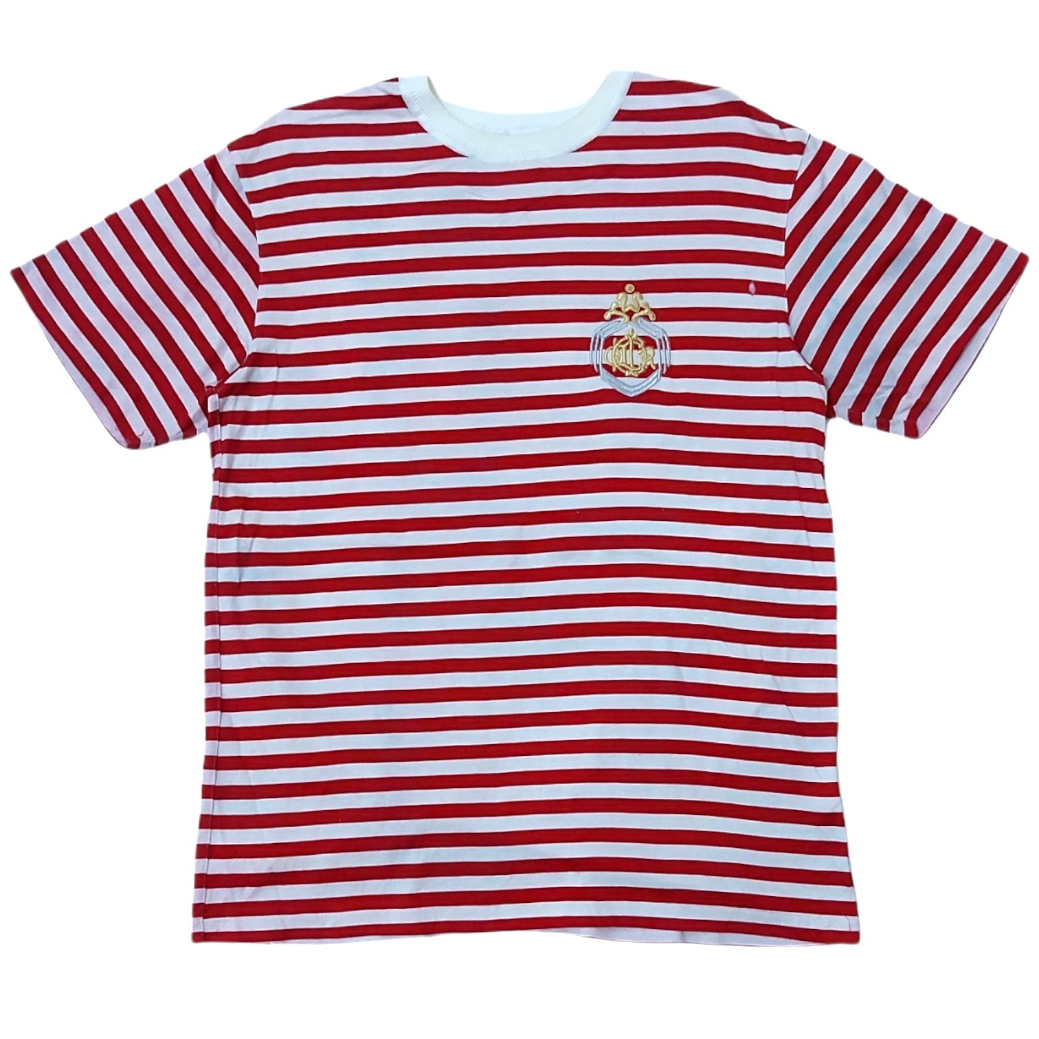 Christian Dior Monsieur - RARE! VTG CHRISTIAN DIOR SPORTS EMBROIDERED LOGO STRIPED - 1