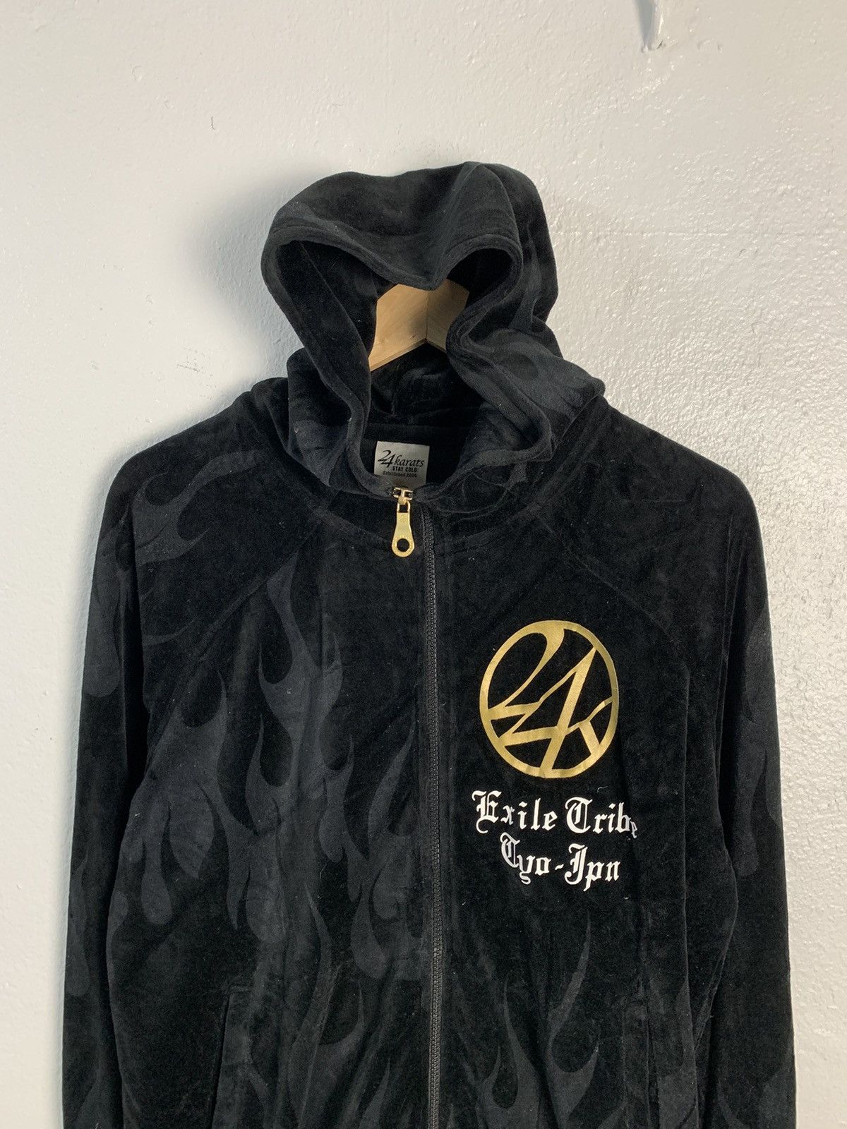 Japanese Brand - 24 Karats Exile Tribe Zipper Hoodie - 4