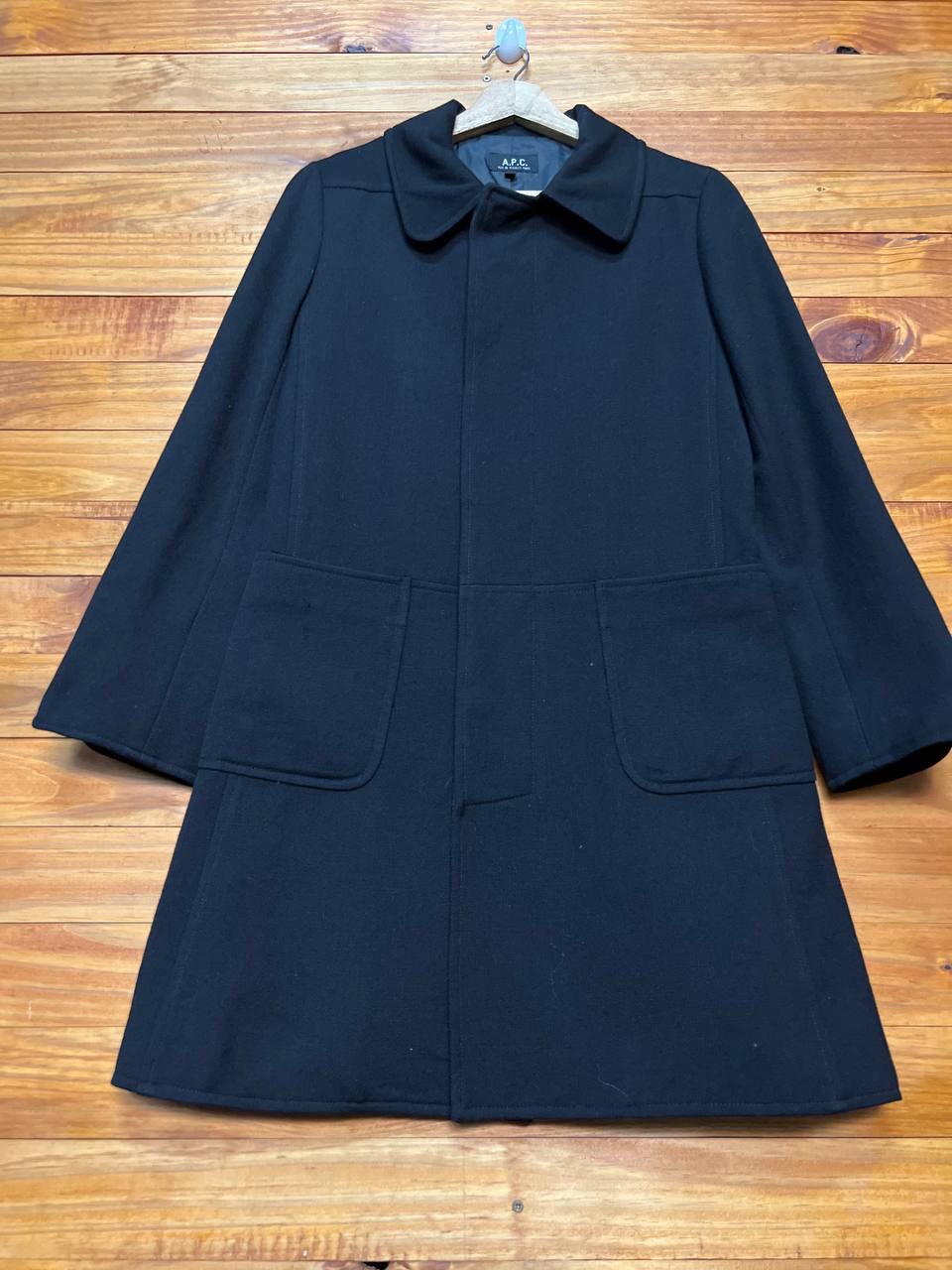 A.P.C LAINE WOOL COAT WOMENS MADE IN POLAND - 7