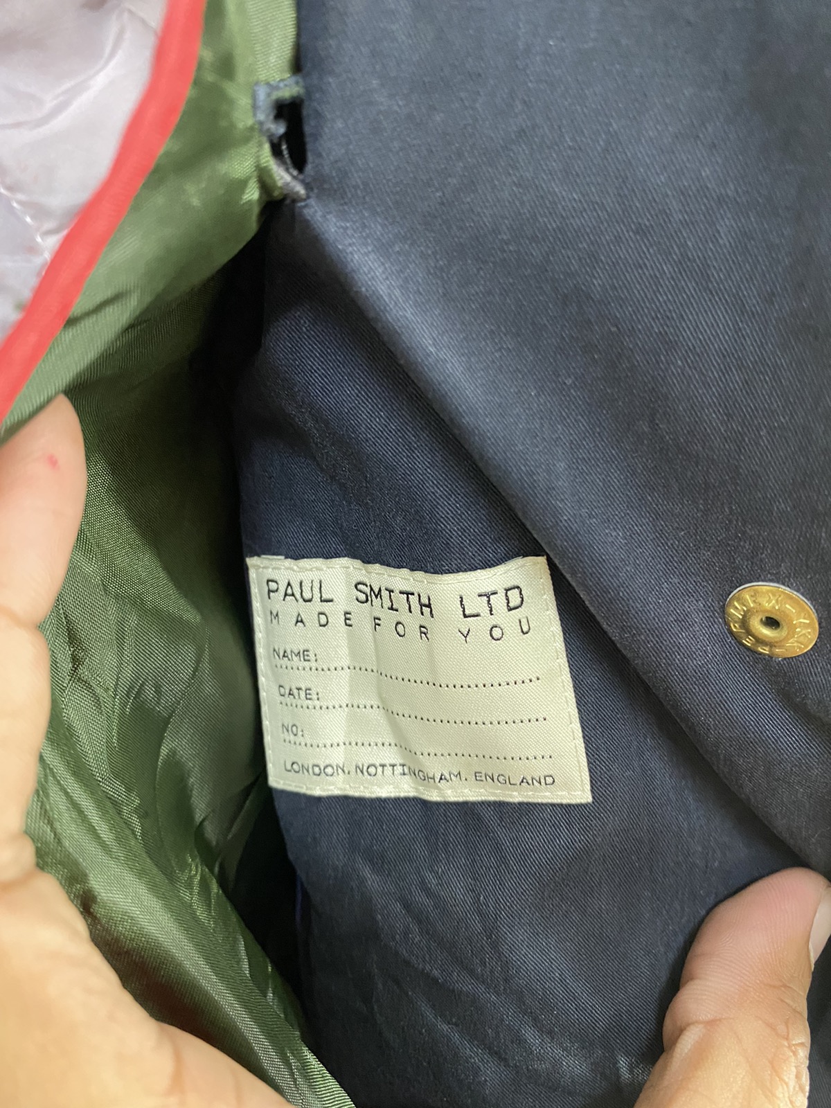 Paul Smith Parka Floral Lining Nice Design With Hoodies - 11