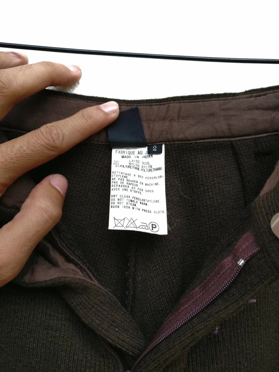 Vintage Wool Small Pant Trousers - 8