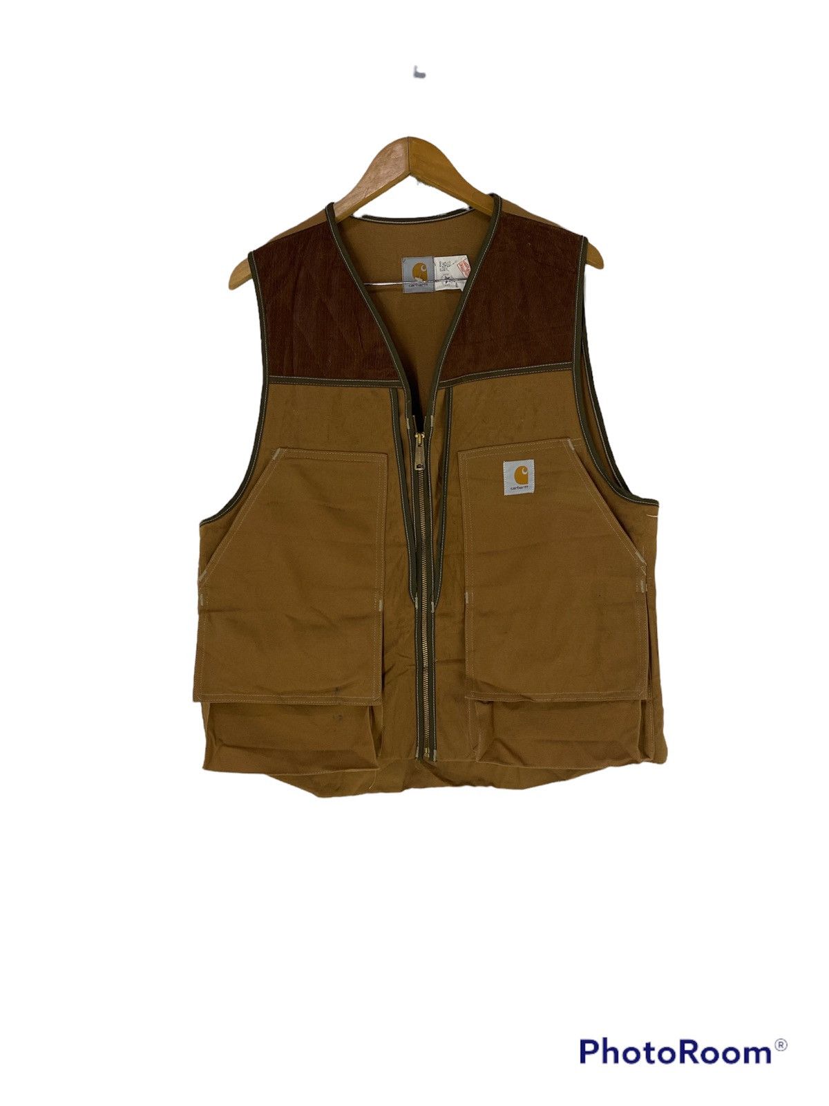 Carhartt Chore Vest Design Work ware back pocket Design - 1