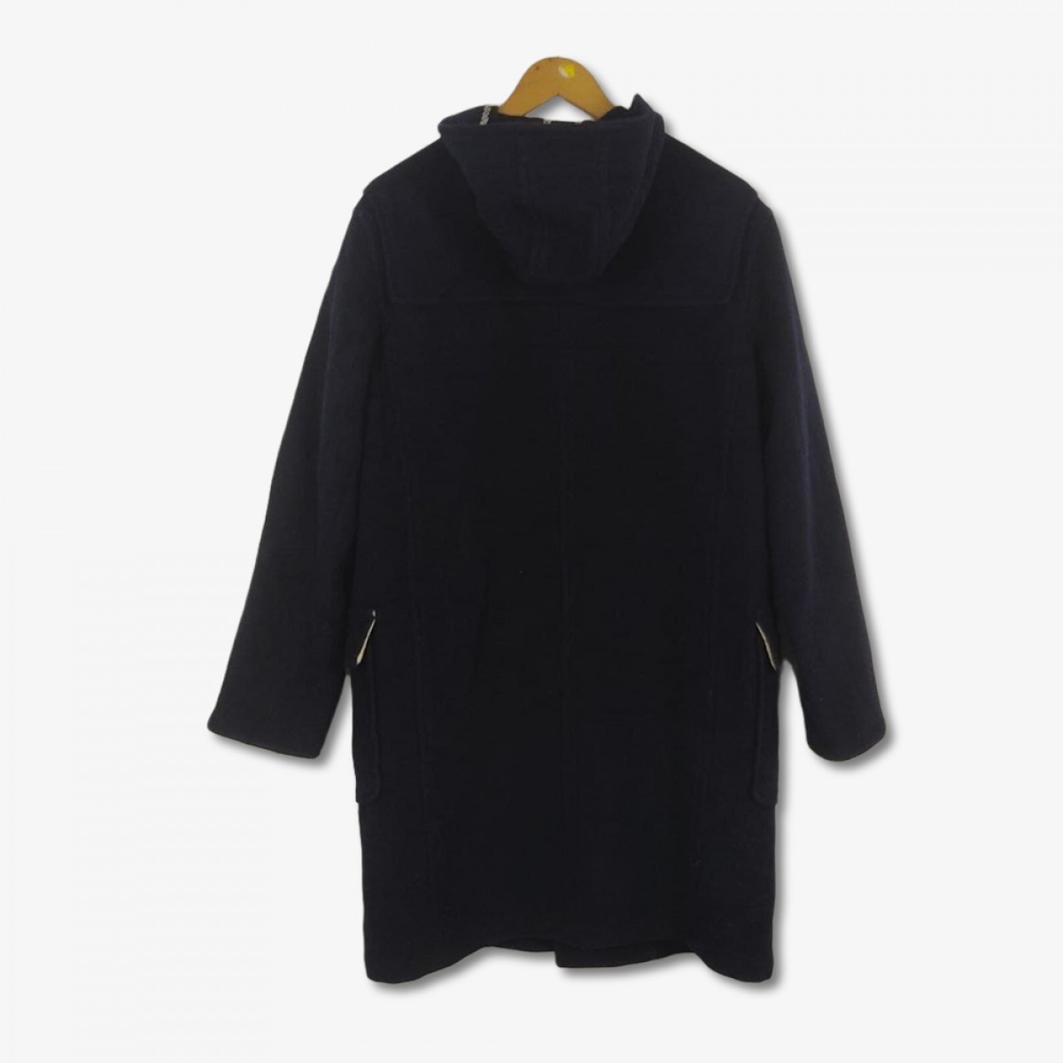 London Nova Check Wool Duffel Over Coat Jacket - 2
