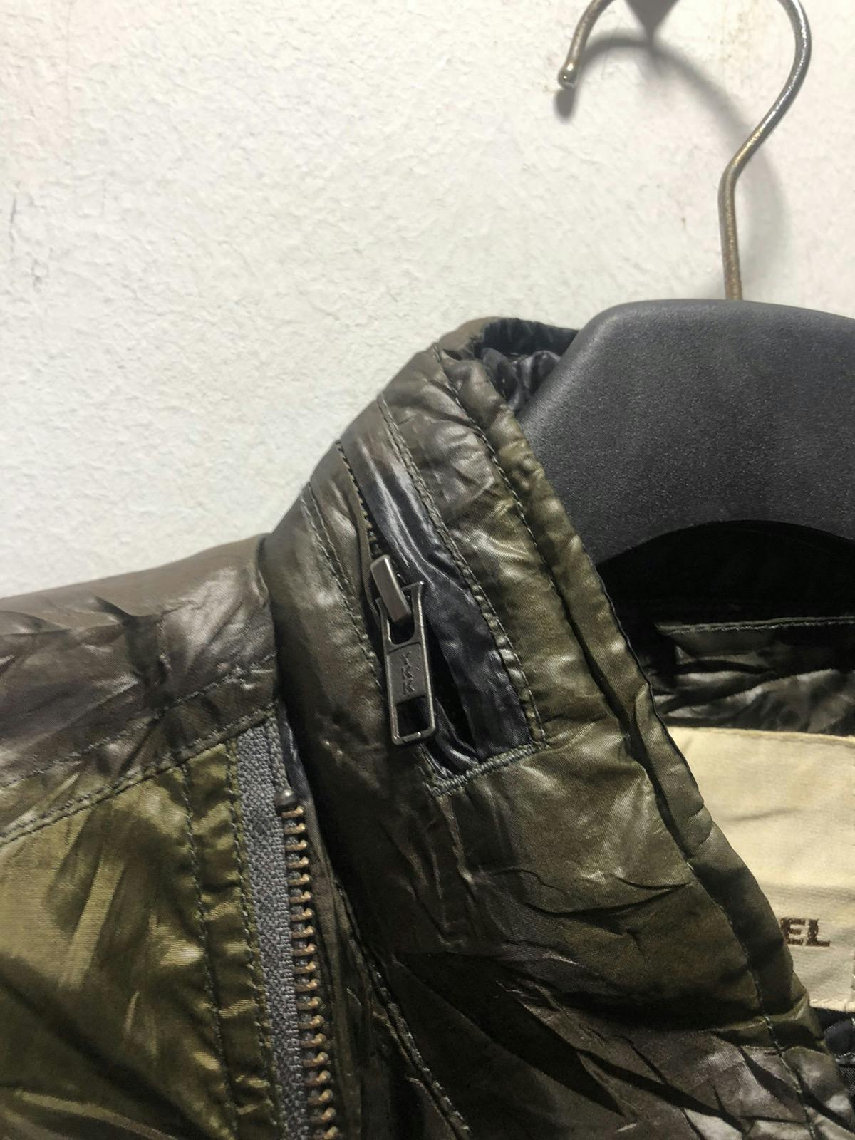 DIESEL Italy Jacket Hoodie Camo Two Zip Function Military - 10