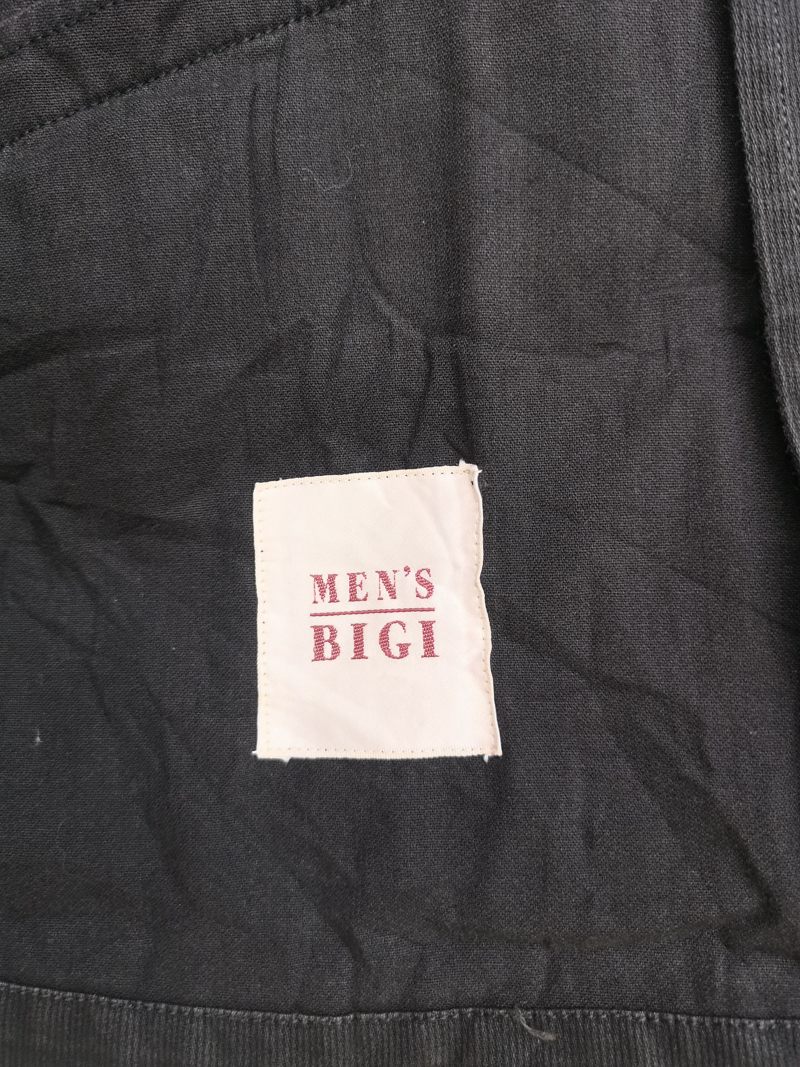 Vintage - 💥Japanese Brand Bigi Men Black Jacket - 5