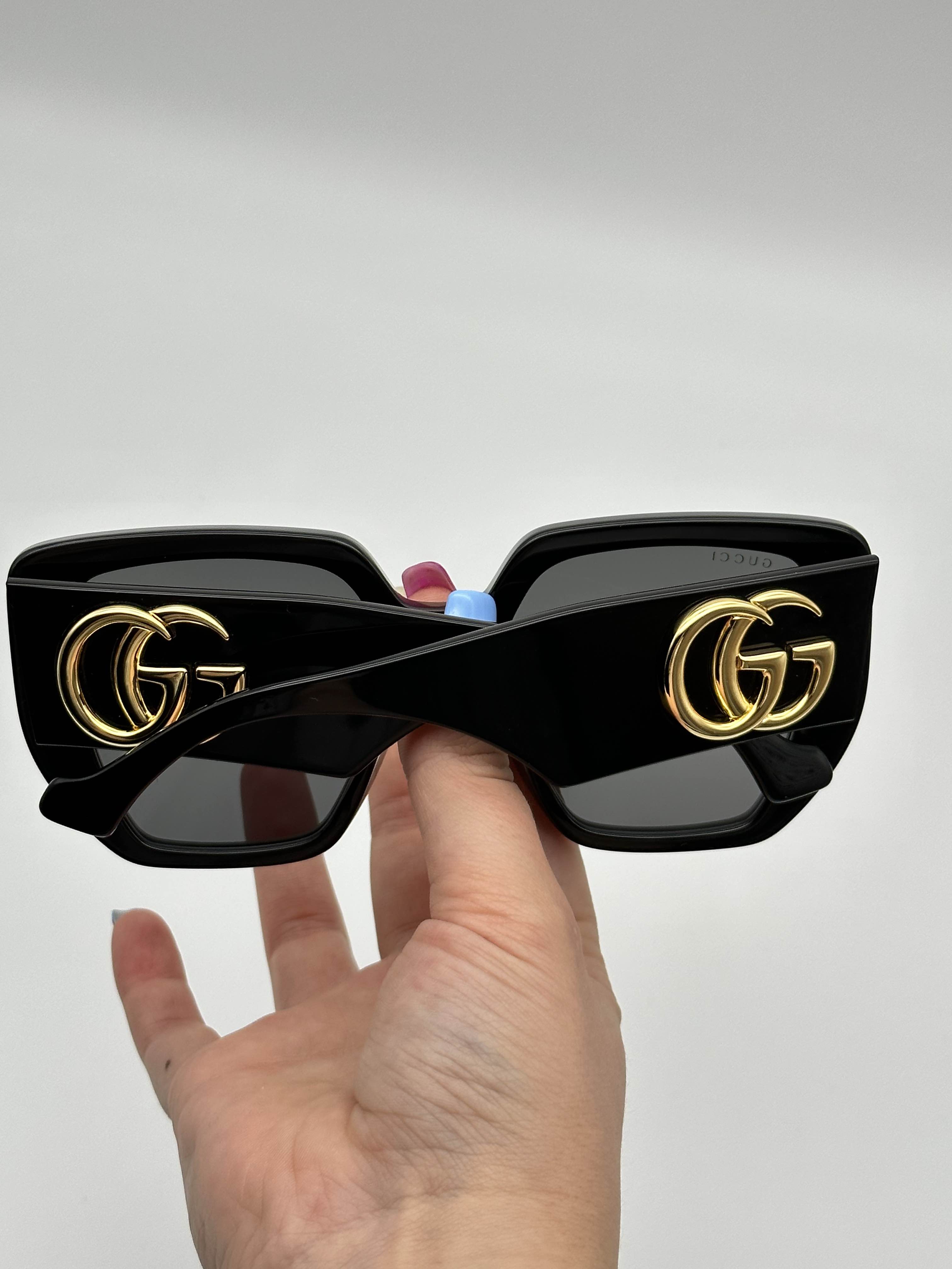 BRAND NEW GUCCI GG0956S 003 Women Black Sunglasses - 7