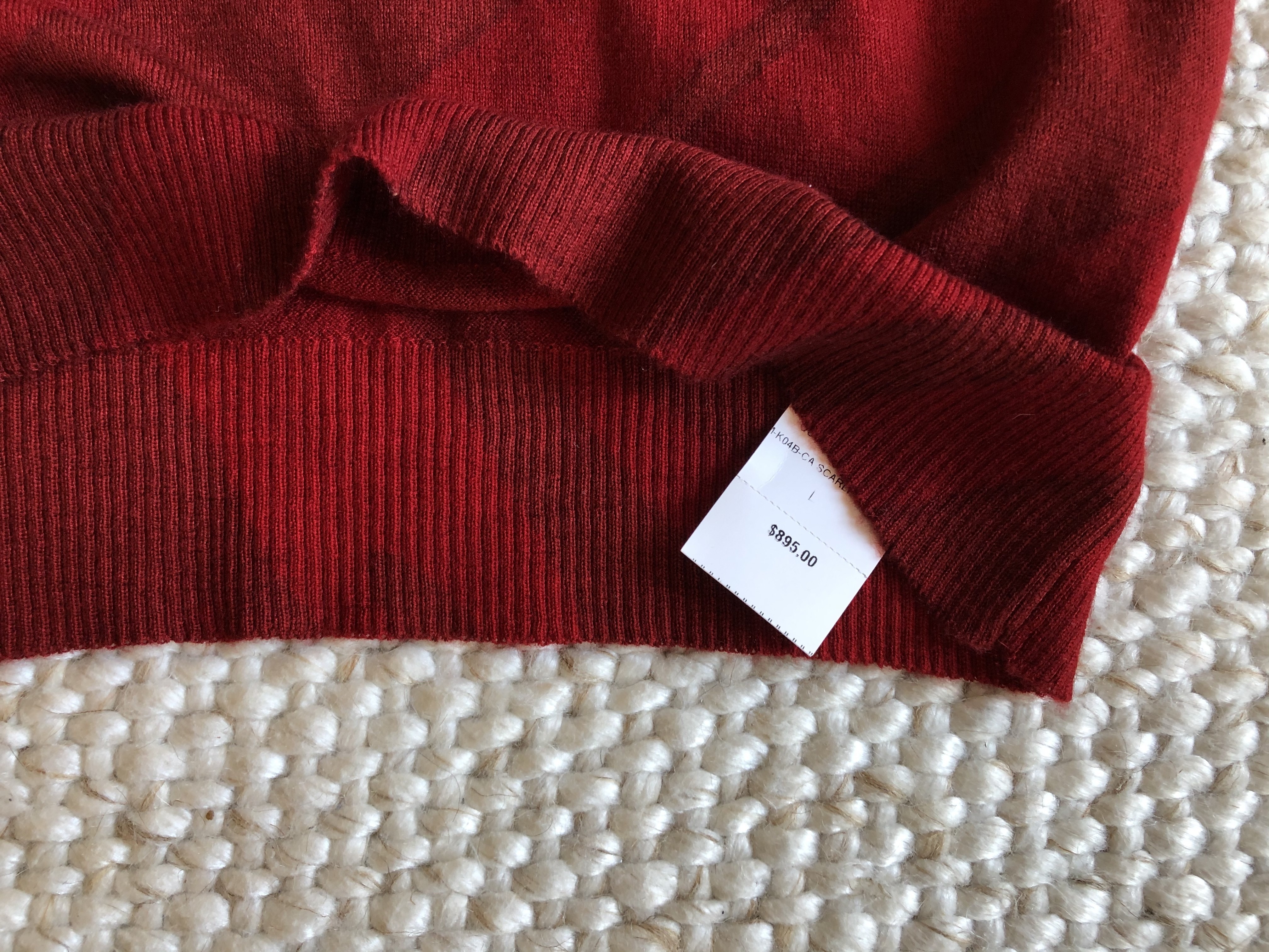 Prabal Gurung - NWT $895 - CASHMERE SHORT SLEEVE Sweater - 6