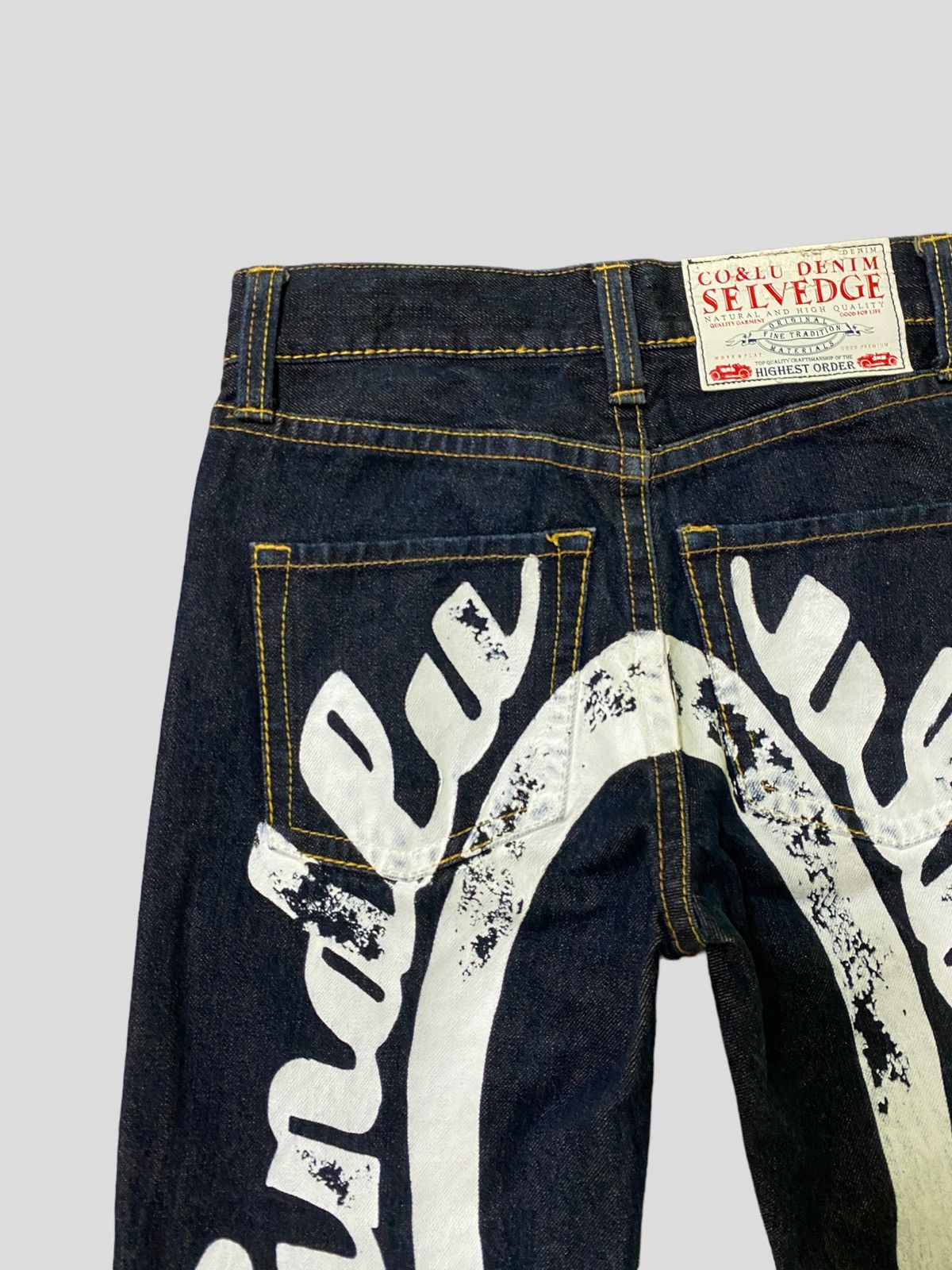 Vintage Big Daicock CO & LU Selvedge Denim Jeans - 11