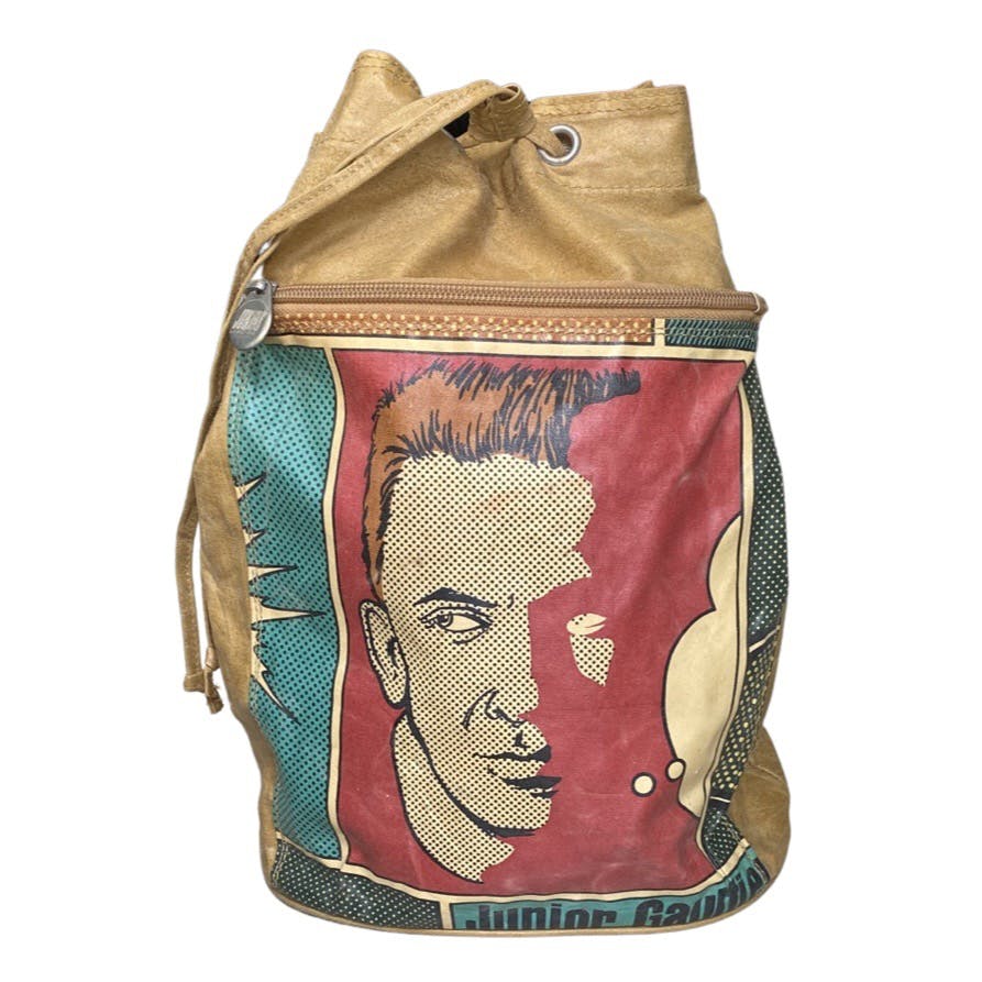 Junior Gaultiet Pop Art Wax Canvas Cross Body Bag - 1