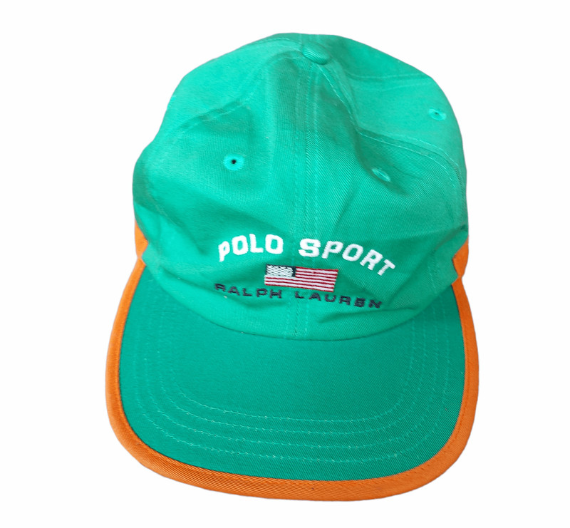 Vintage Polo Sport Usa Hat Rare - 1