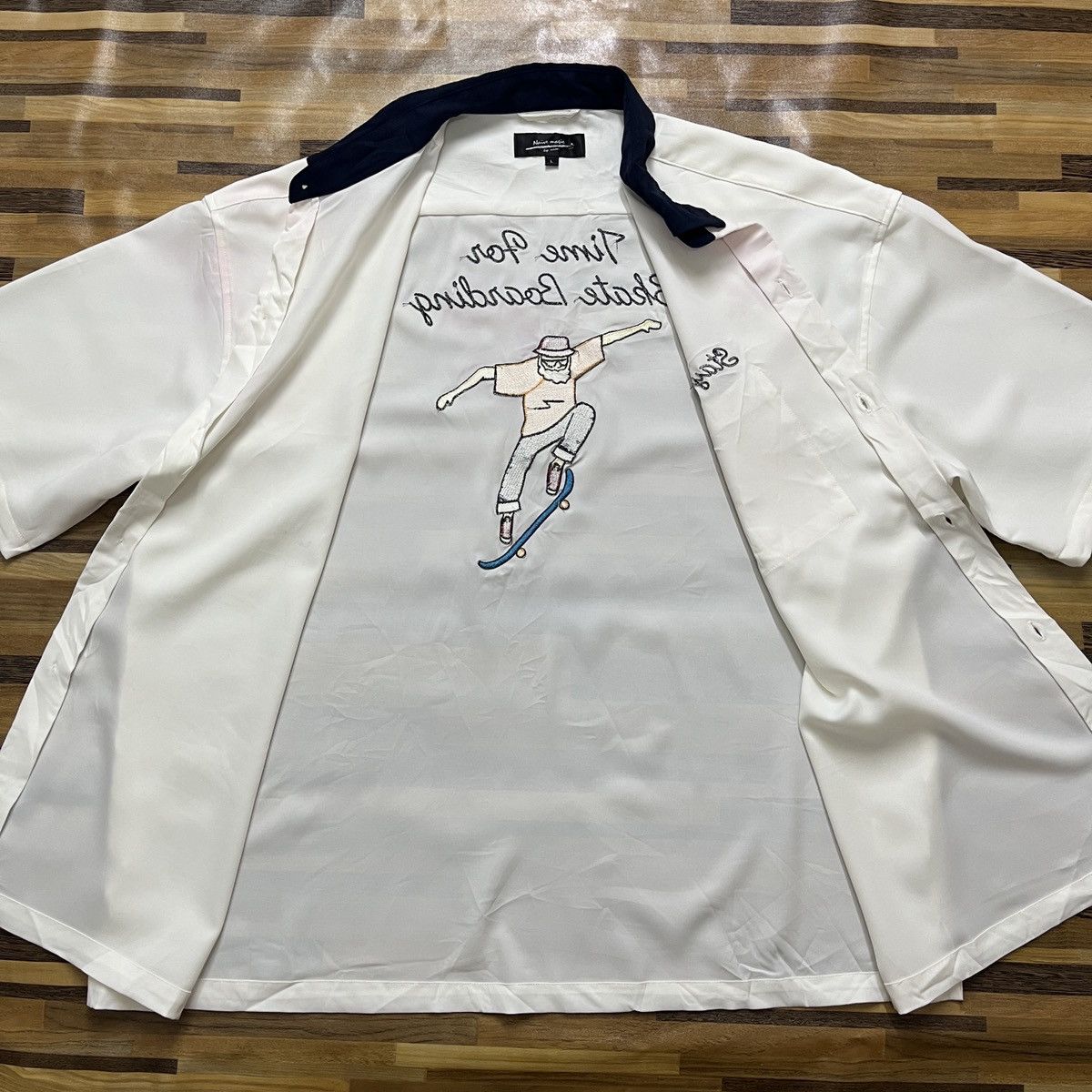 Vintage Powell Peralta Naive Magic Skate Satin Shirt - 13