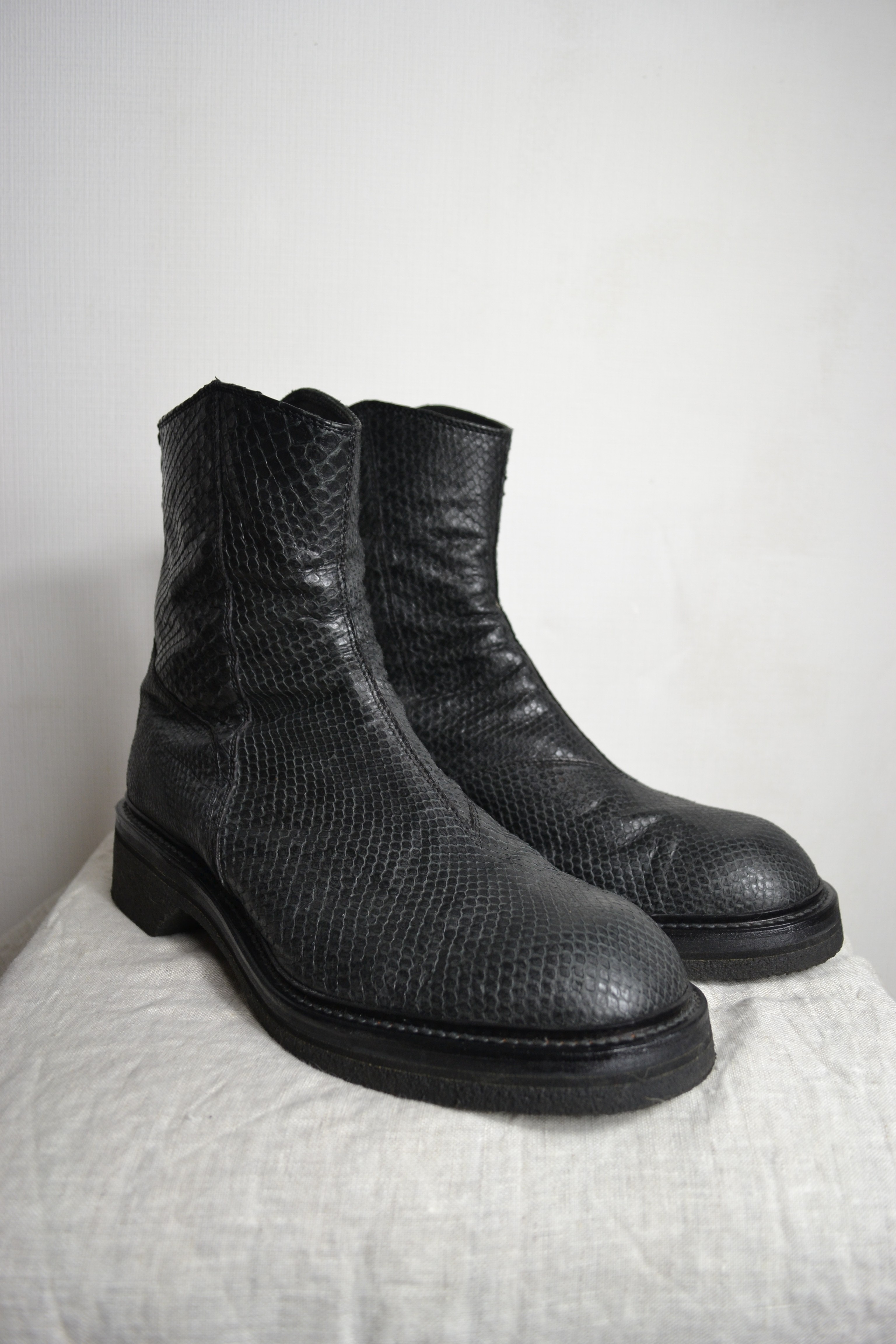 AW15 Sphere Backzip Python Boots - 517FWM7 - 1