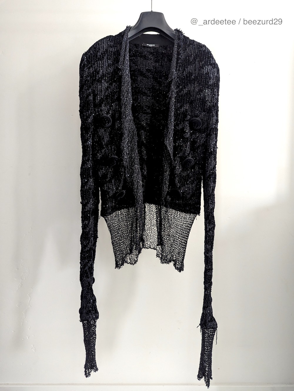 *NEW* SPENCER SEQUIN JACQUARD KNIT JACKET $3,495 - 4