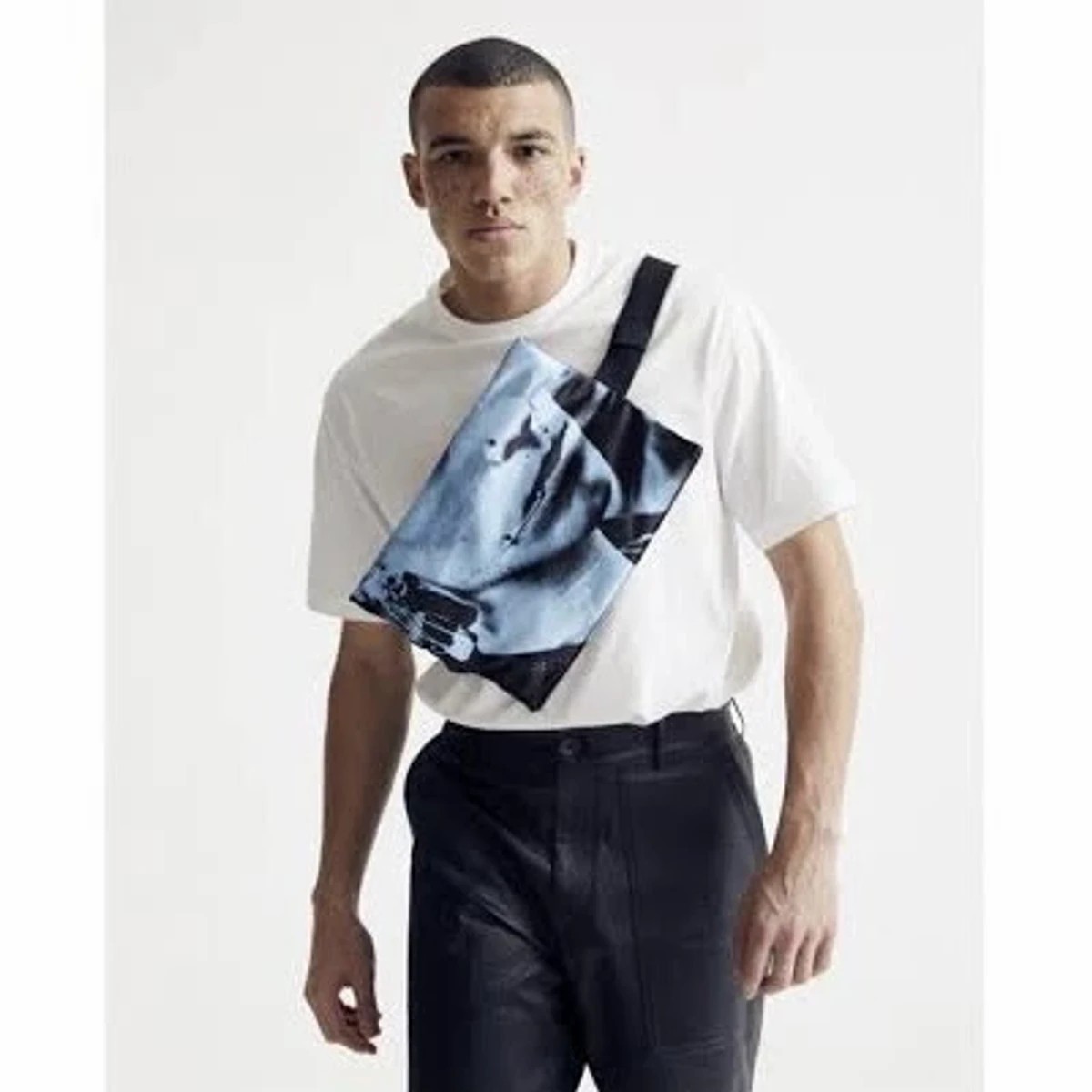 Raf Simons x Poster Crossbody/Waist Bag | eclat | REVERSIBLE