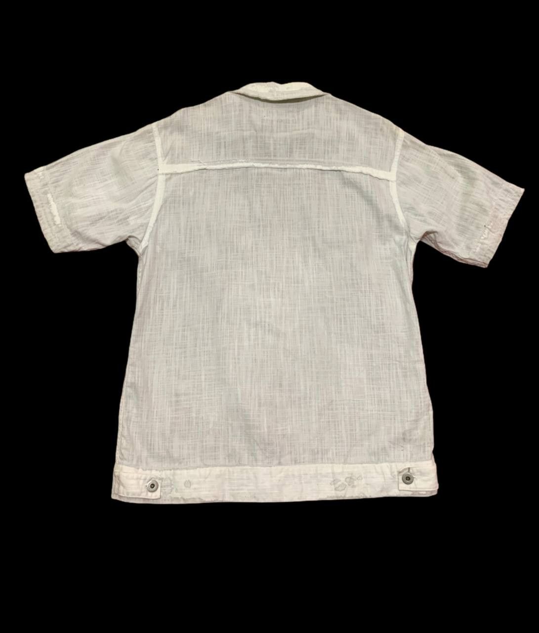 Japanese Brand - Scab Distressed Shirt Trucker Design - 2