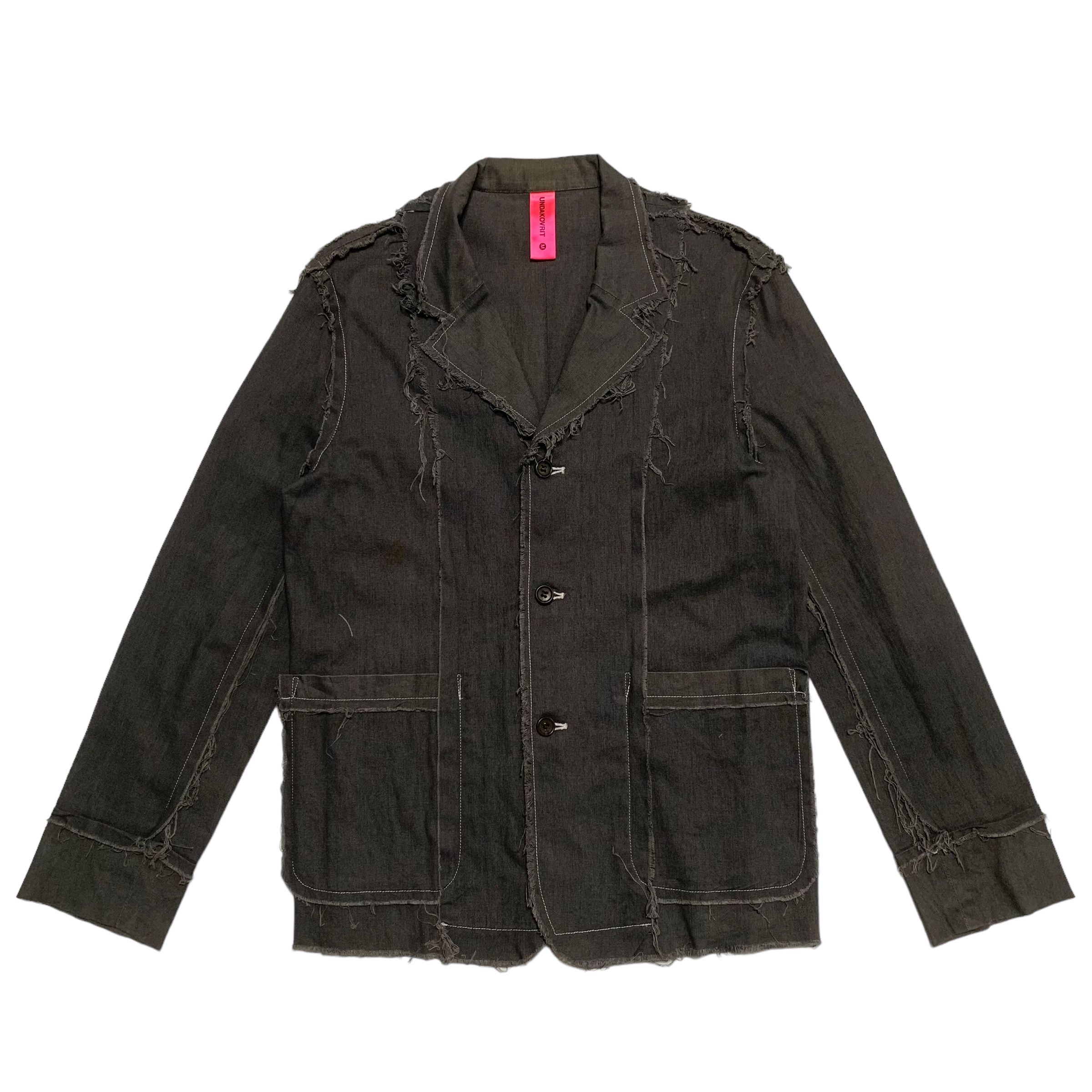 Jun Takahashi Undercover Undakovrit Frayed Button Jacket - 1