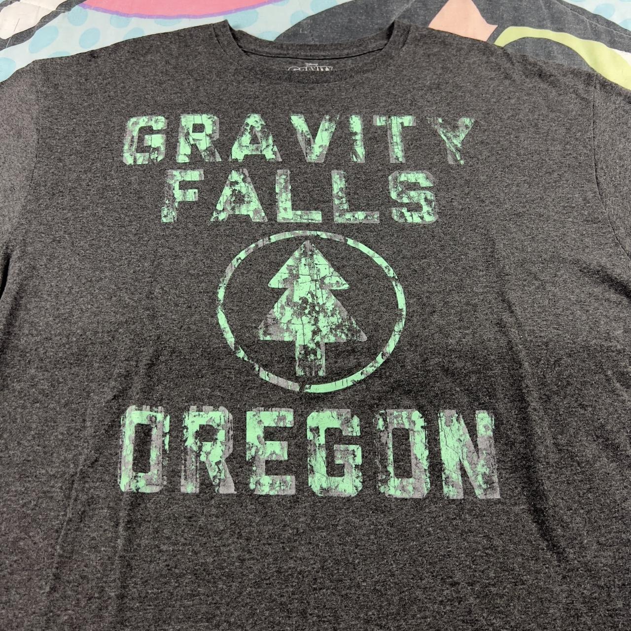 Disney XL gravity Falls Oregon Logo shirt - 1