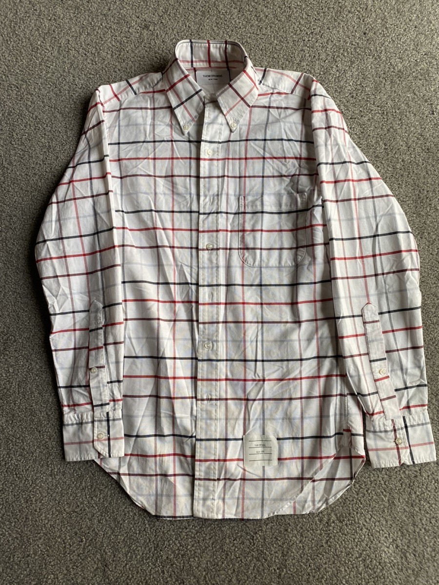 checkered button up shirt - 1