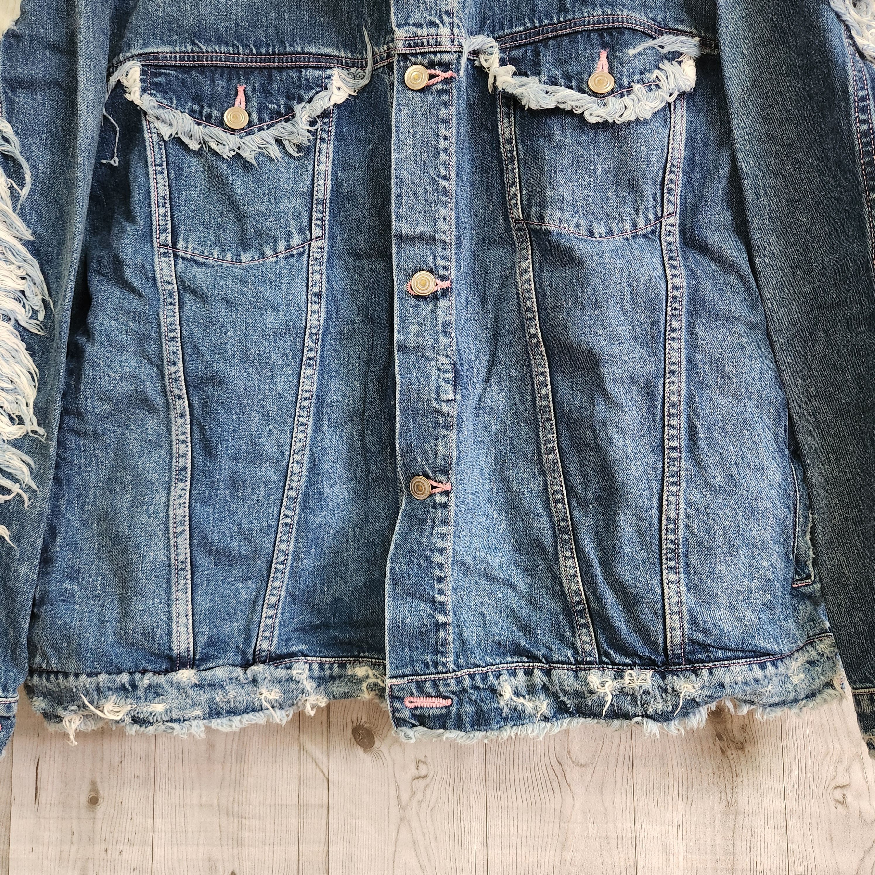 Japanese Brand - Steal 🌟 Japan Hysteric Designer Denim Jacket - 14