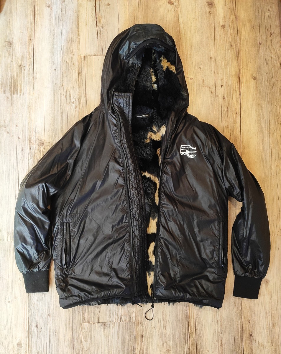 Collection Privee - Camo faux fur reversible parka.Like Rick Owens or Dior - 2