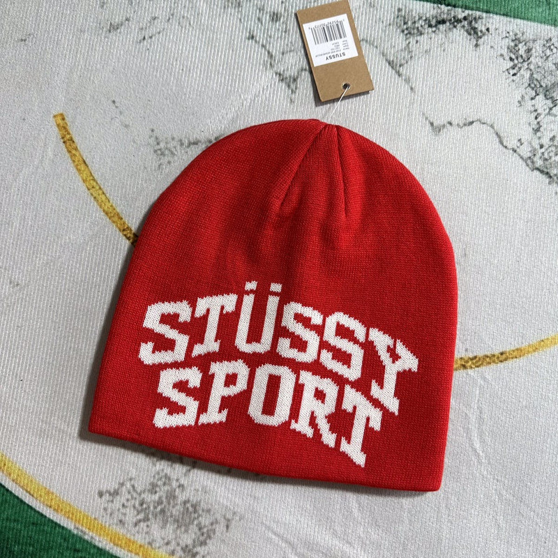 STUSSY LOGO SPORT SKULLCAP - 1