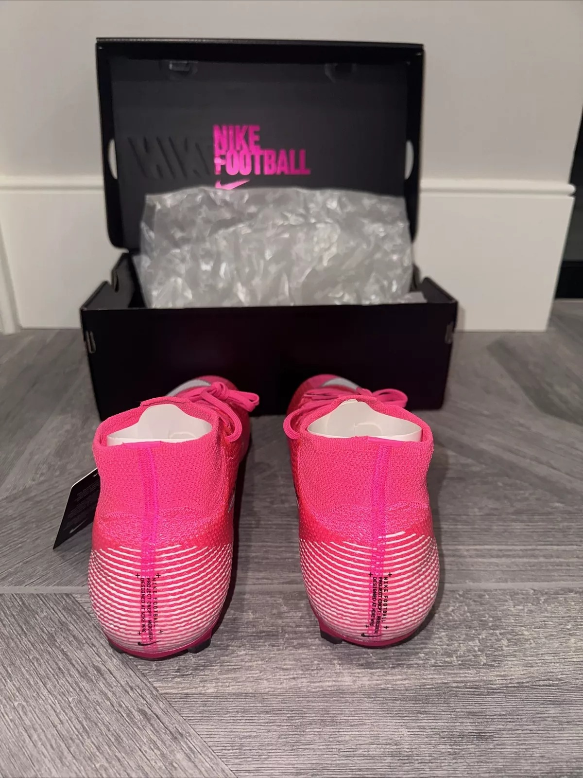 *RARE* Nike Mercurial Superfly 7 Elite Mbappe Rosa FG Pink Blast 100% Authenticity Verified - 4