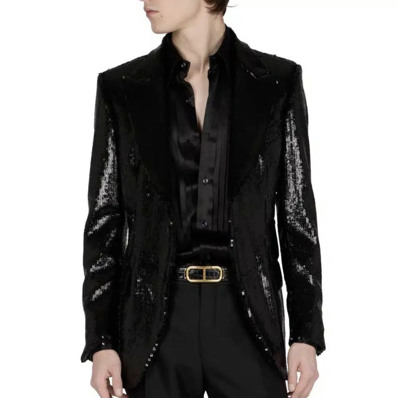 Tom Ford Sequin Embellished Blazer - 1