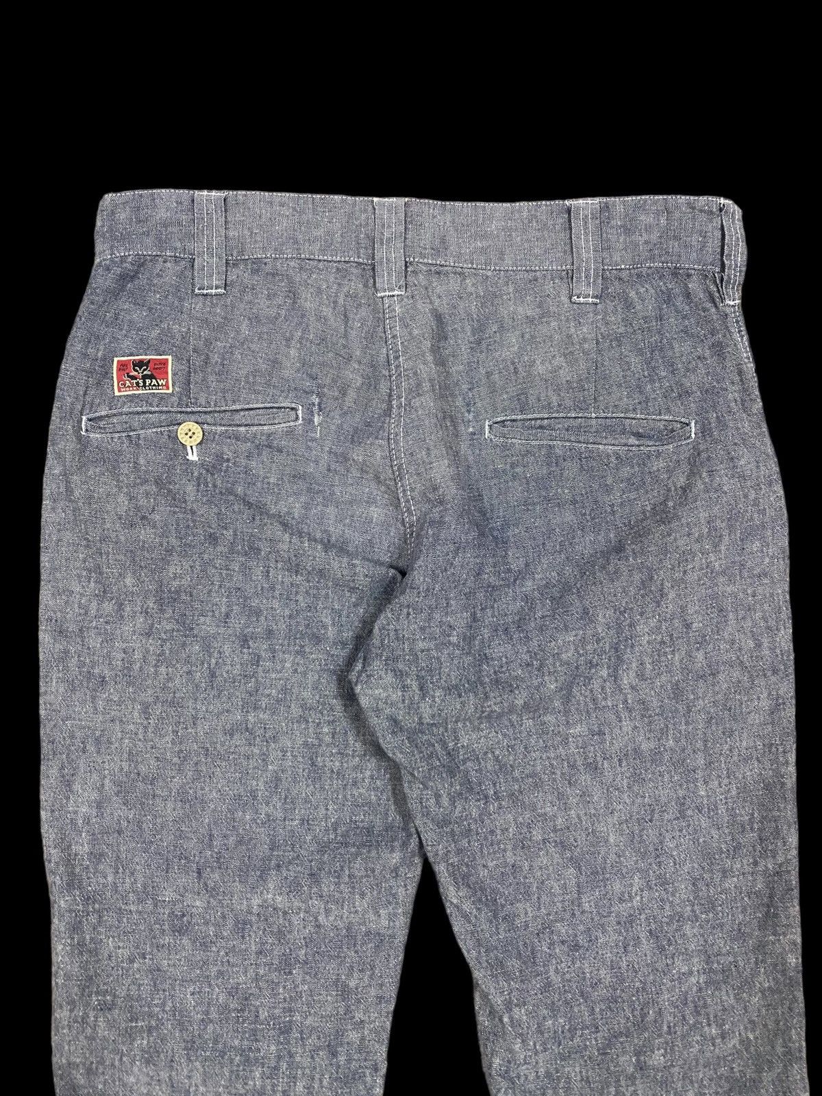 Vtg🔥Cats Paw Toyo Enterprise Cropped Linen Pants - 8