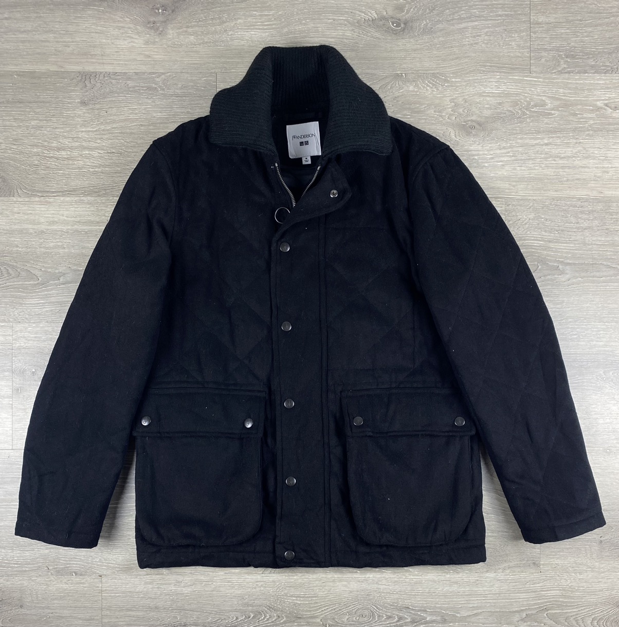Uniqlo - J. W. Anderson X Uniqlo Quilted Double Pocket Wool Jacket - 1