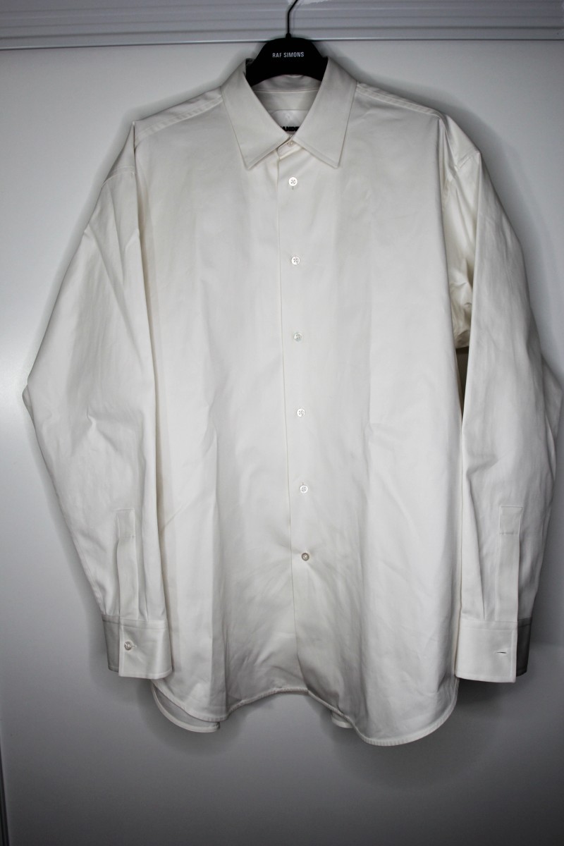 SS20 JIL SANDER LONG SLEEVE THICK COTTON SHIRT 16.5 - 2