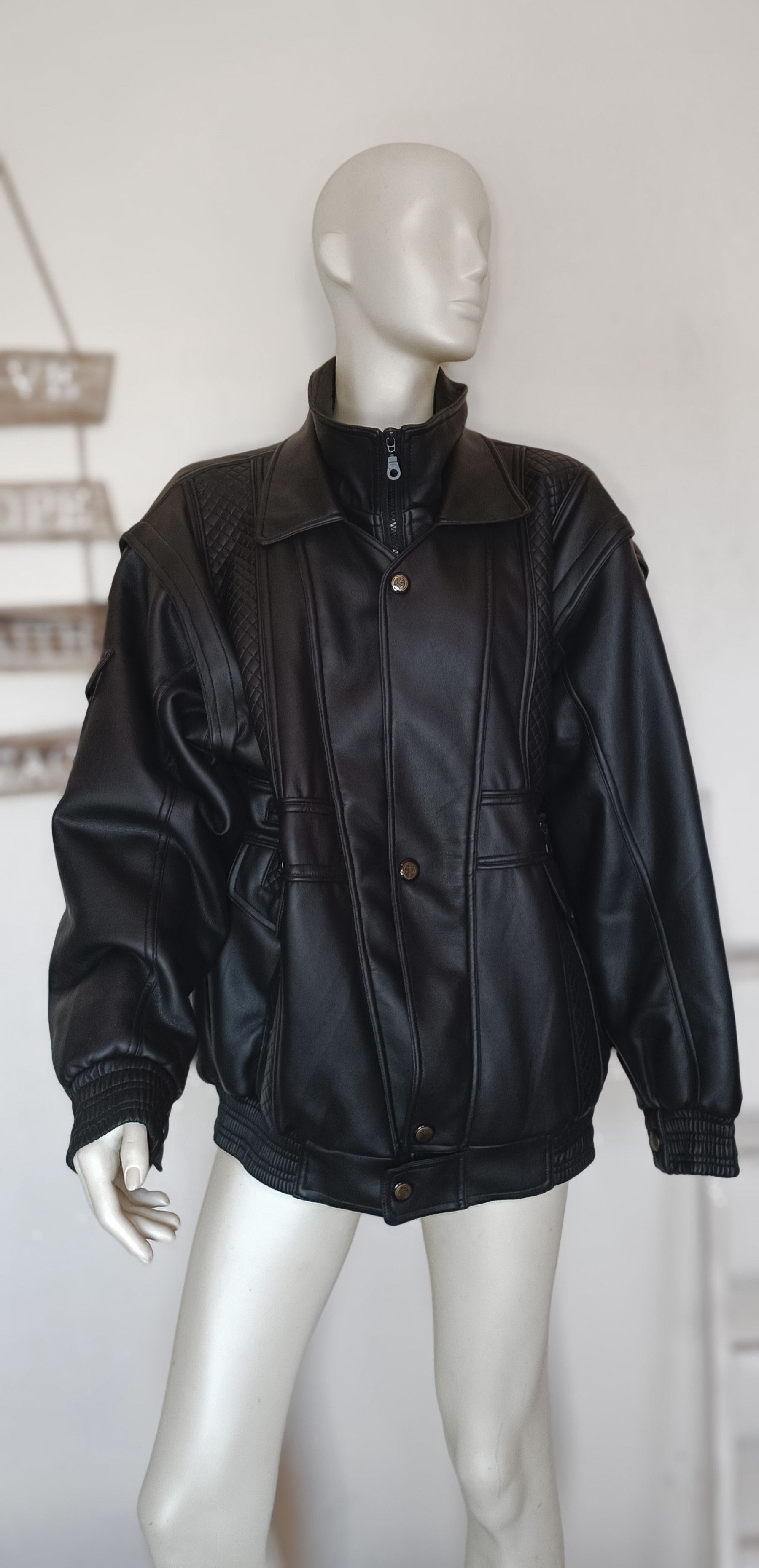 Italian Designers - Italy Style Unisex Jacket with zippable sleeves - 7