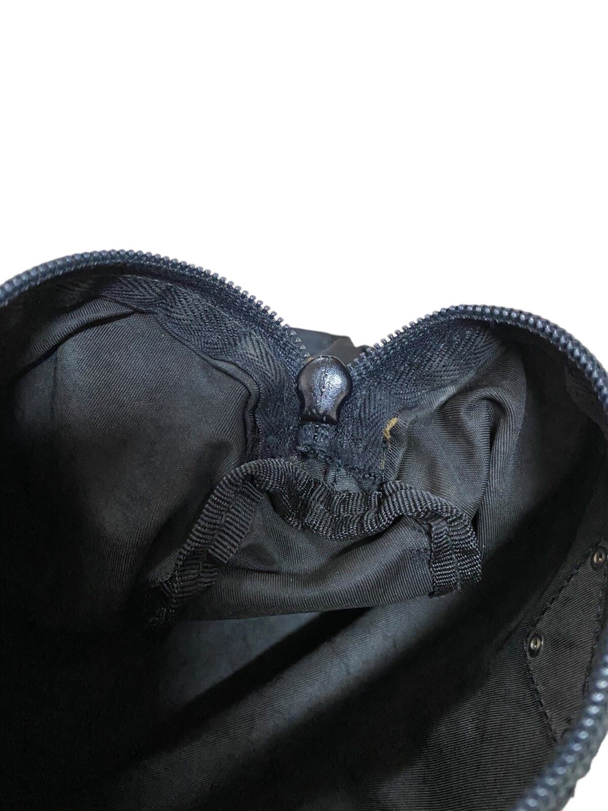 Authentic🌑Prada Clutch Bag Black Synthetic - 6