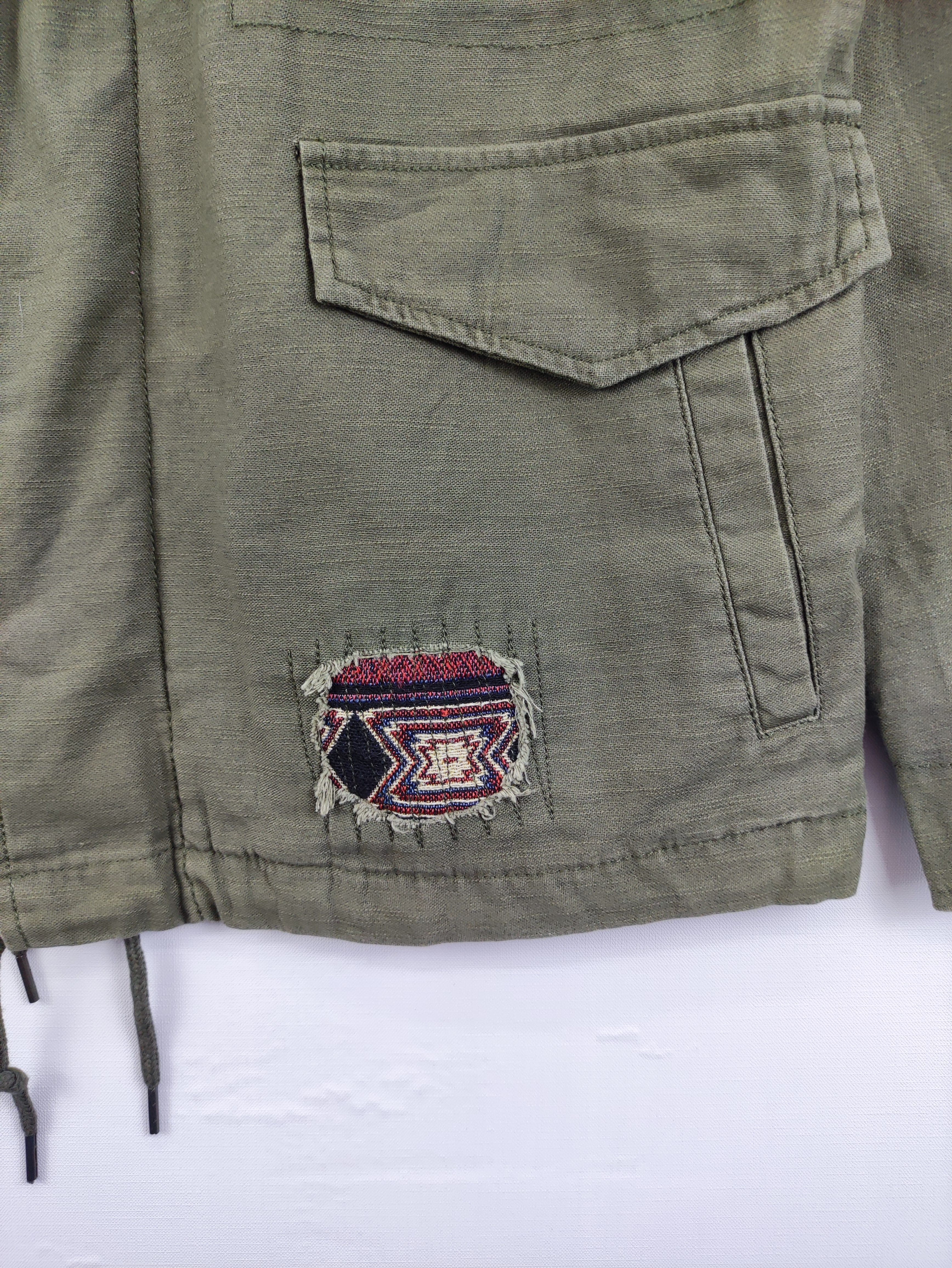 Vintage Jacket Military Zipper By Diviner - 2