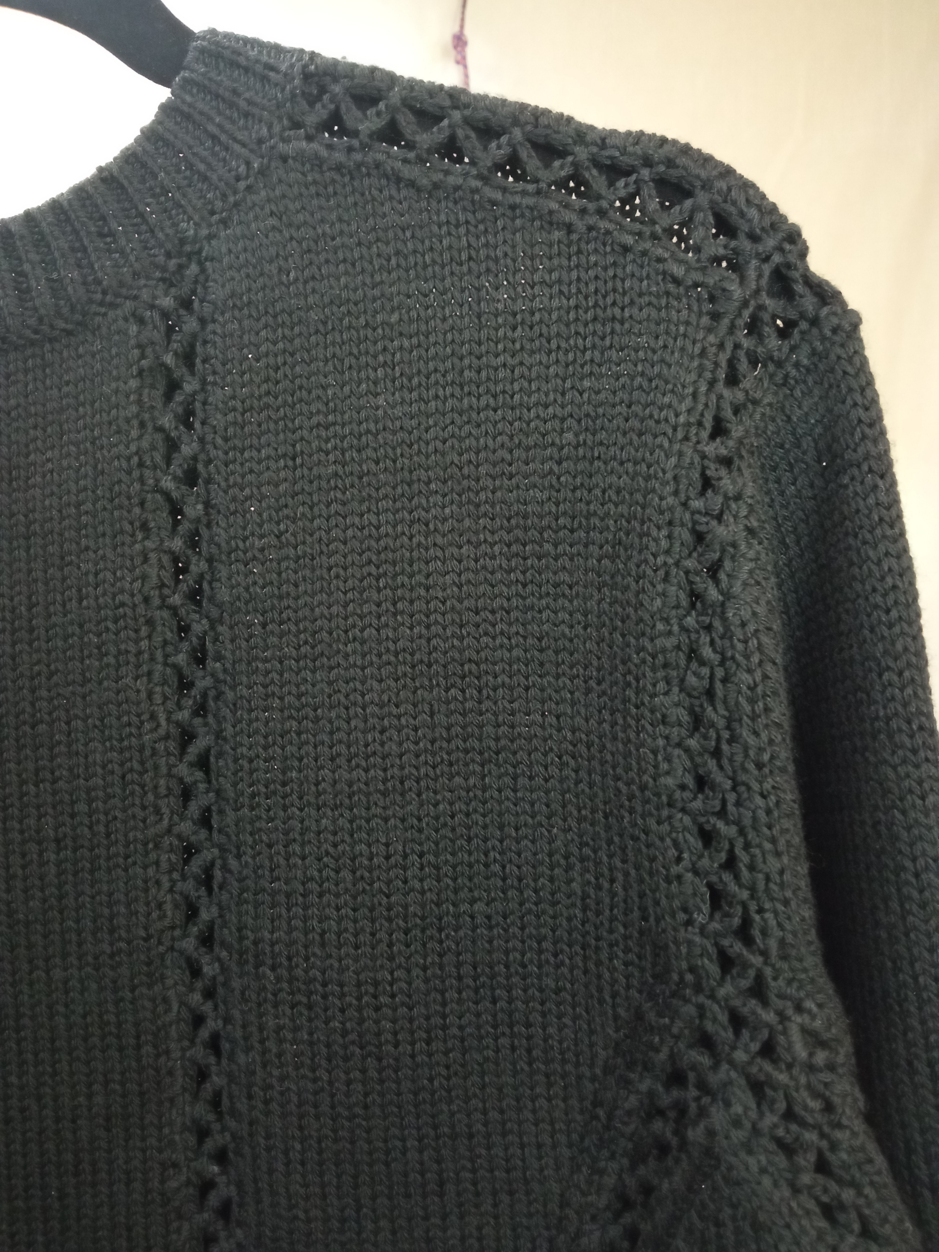 Dries Van Noten Knitwear with Knitted Lace Hems - 3