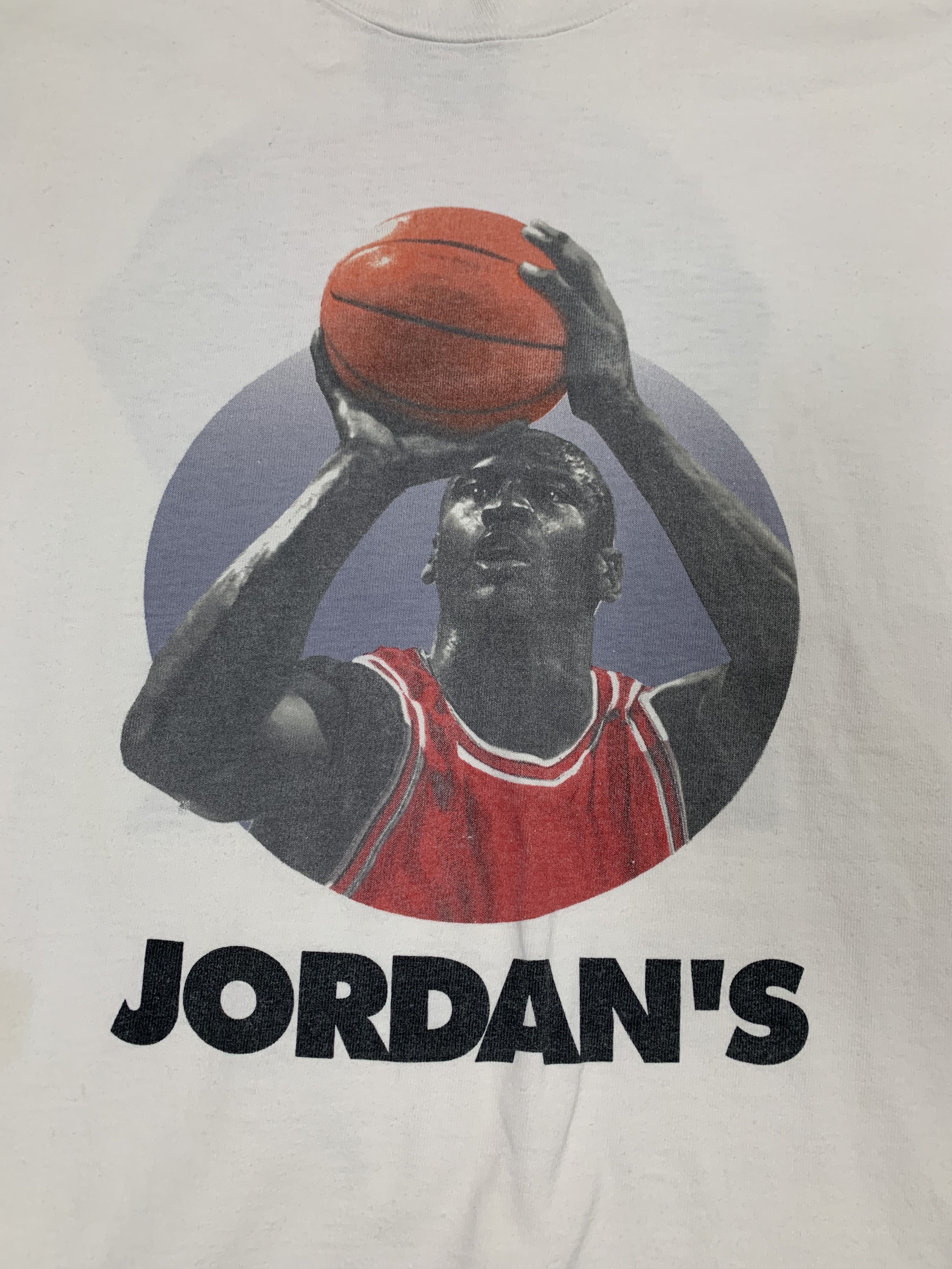 Vintage Michael Jordan T Shirt Jordan’s Back Shirt 90s Nike Shirt Men Shirt Size XL Women Shirt White - 3