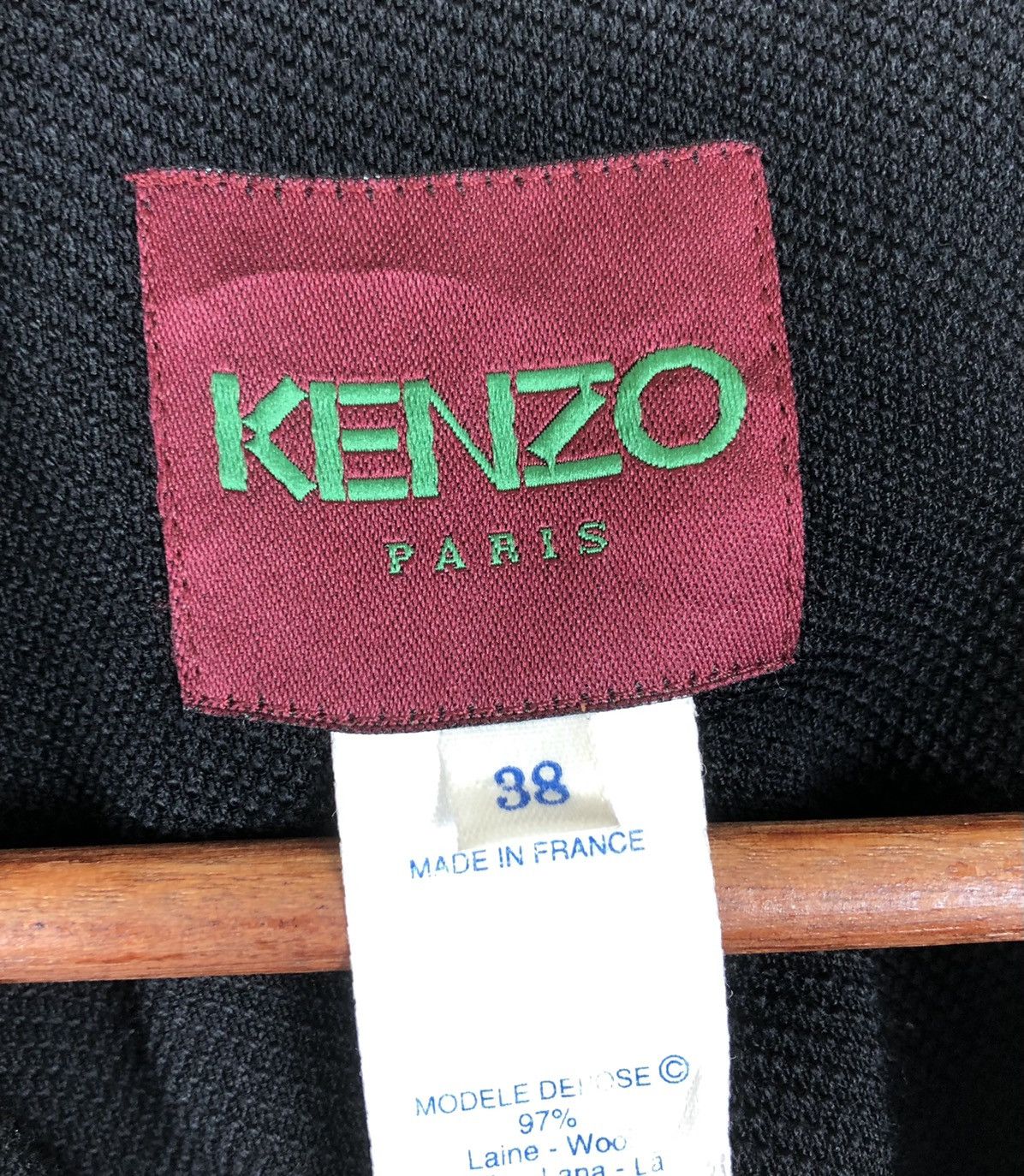 Vintage Kenzo Paris Long Coat - 6
