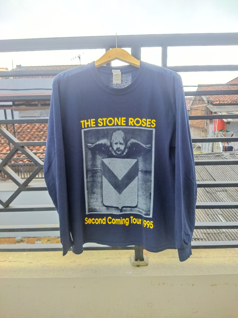 Vintage - bandtee Longsleeve Stone Roses "second coming Tour1995" - 1