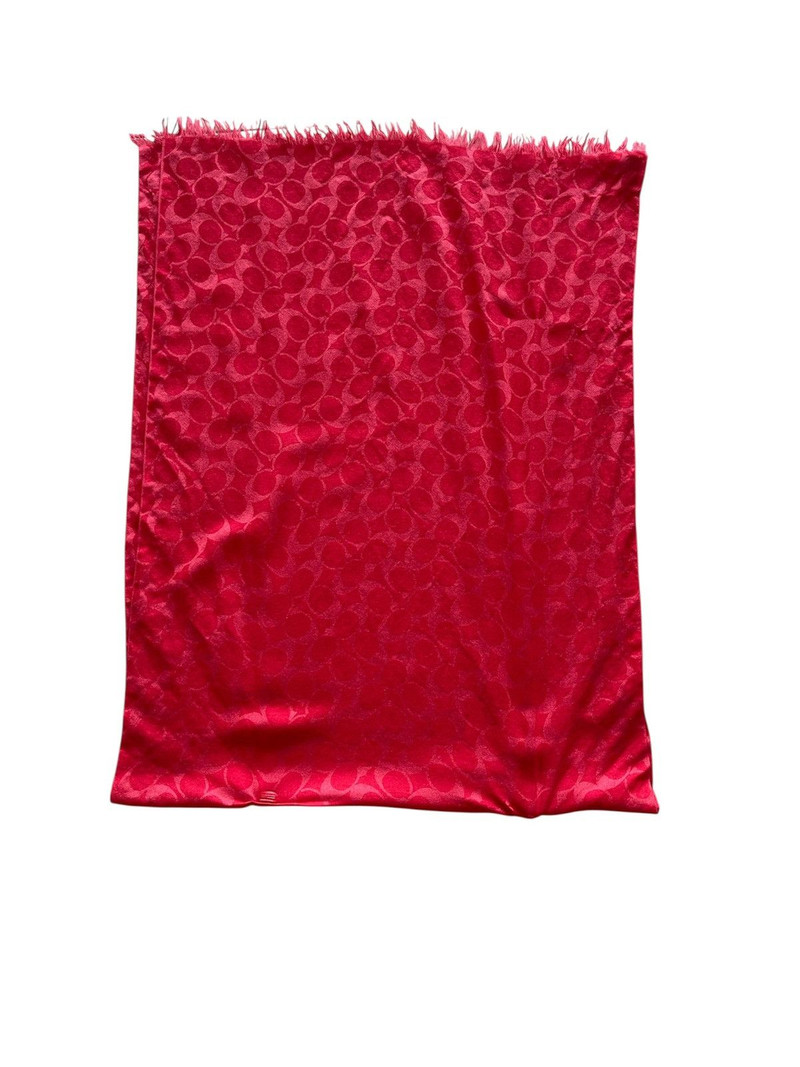 Coach Monogram Long Scarf - 1