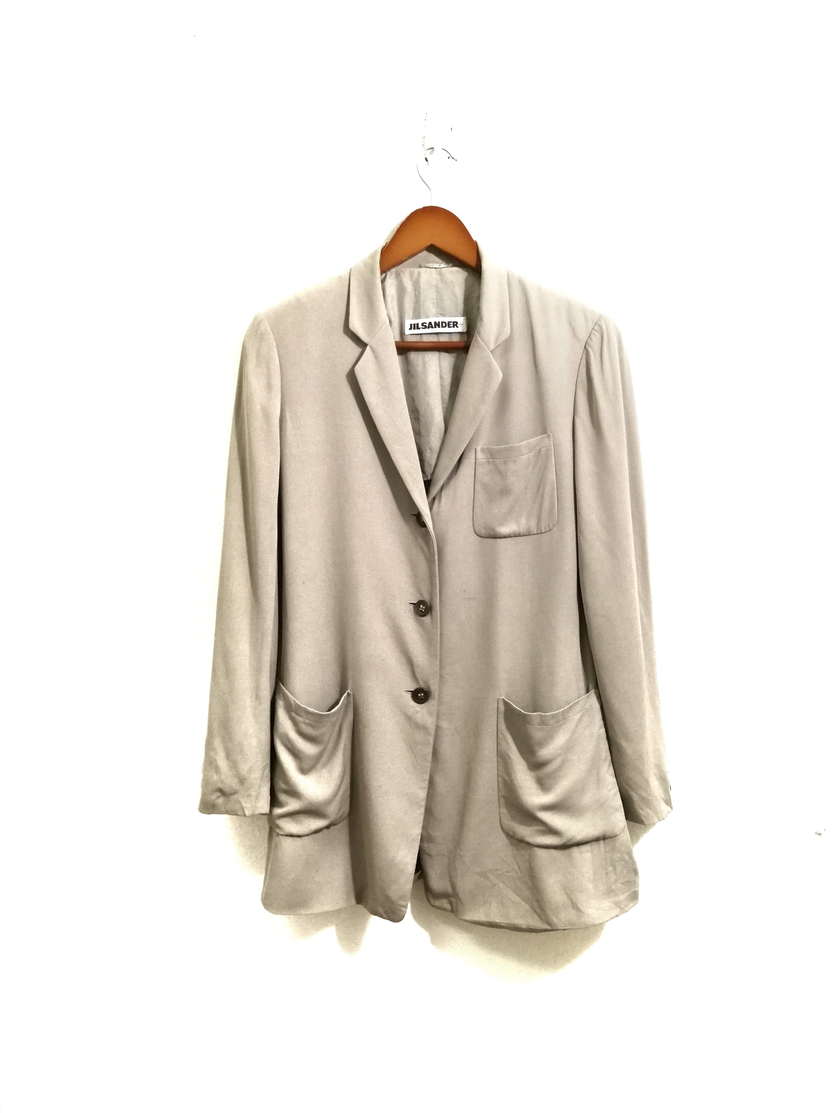 Jil Sander Jacket Coat Gray Color 10 - 1