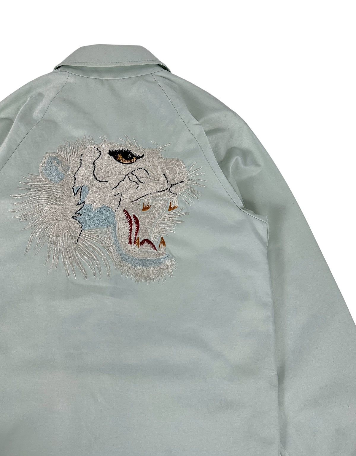 MARC JACOBS SATIN JACKET EMBROIDERY TIGER SIZE 44 - 5