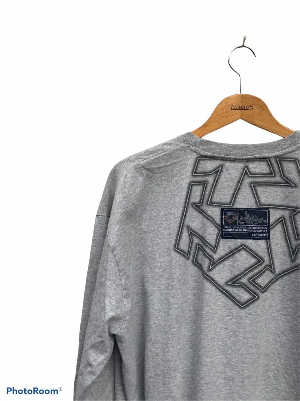 Tribal Street Wear - 90’s Tribal Big Logo Embroided Spellout - 5