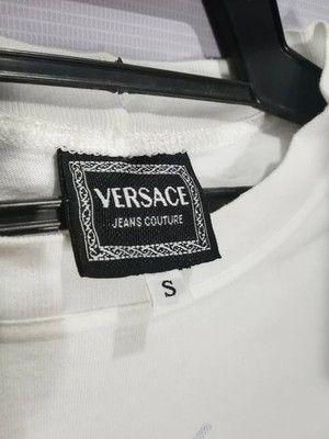 versace t-shirt big medusa bling logo - 6