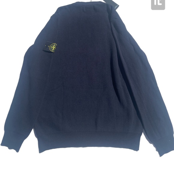 Stone Island Ribbed Soft Cotton Knit 550D8 - 3